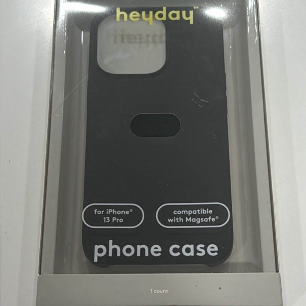 Heyday Black Phone Case for iPhone 13 Pro